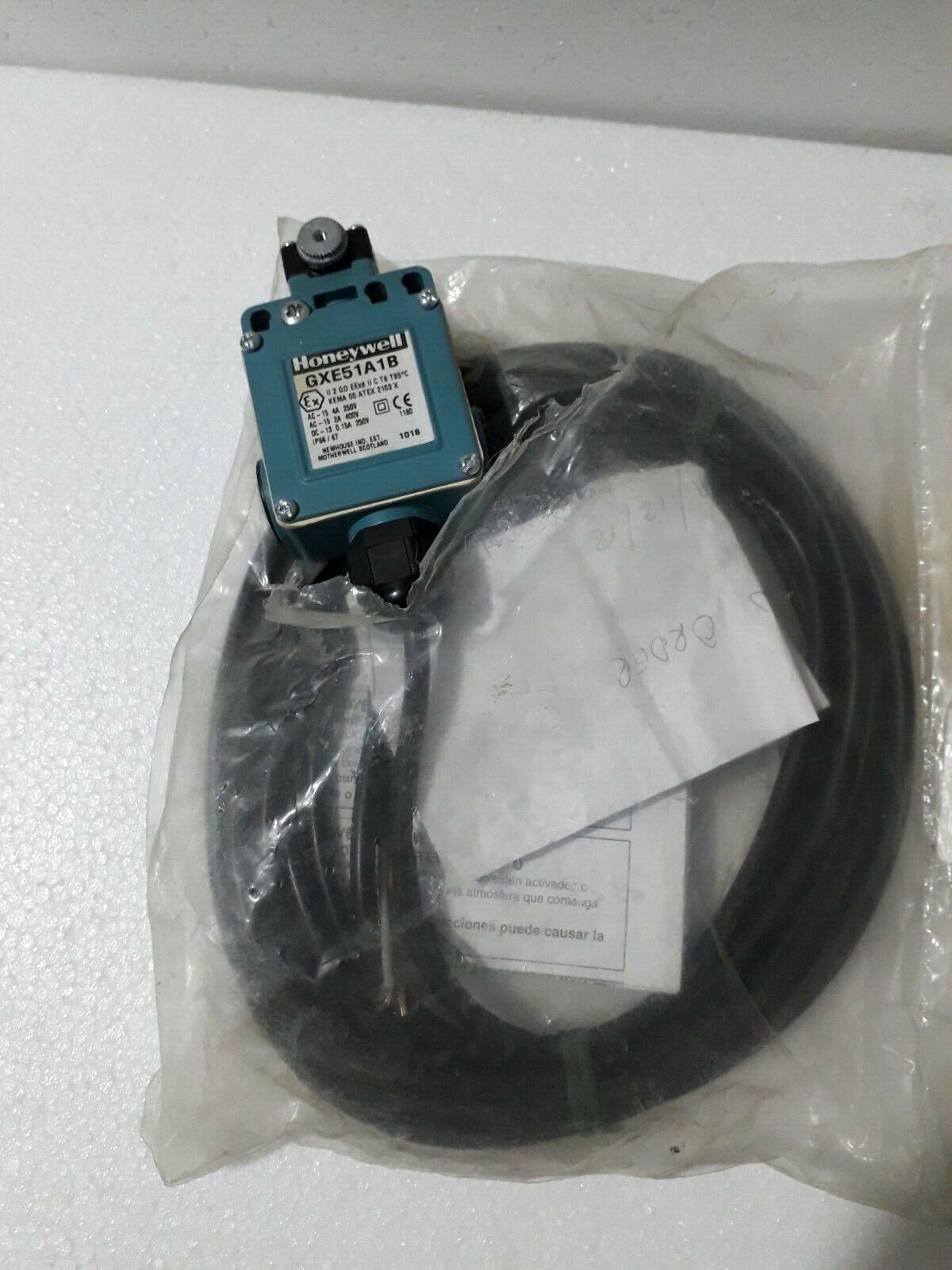 new HONEYWELL GXE51A1B LIMIT SWITCH SIDE ROTARY ACTUATOR KEMA 00 ATEX 2103 X