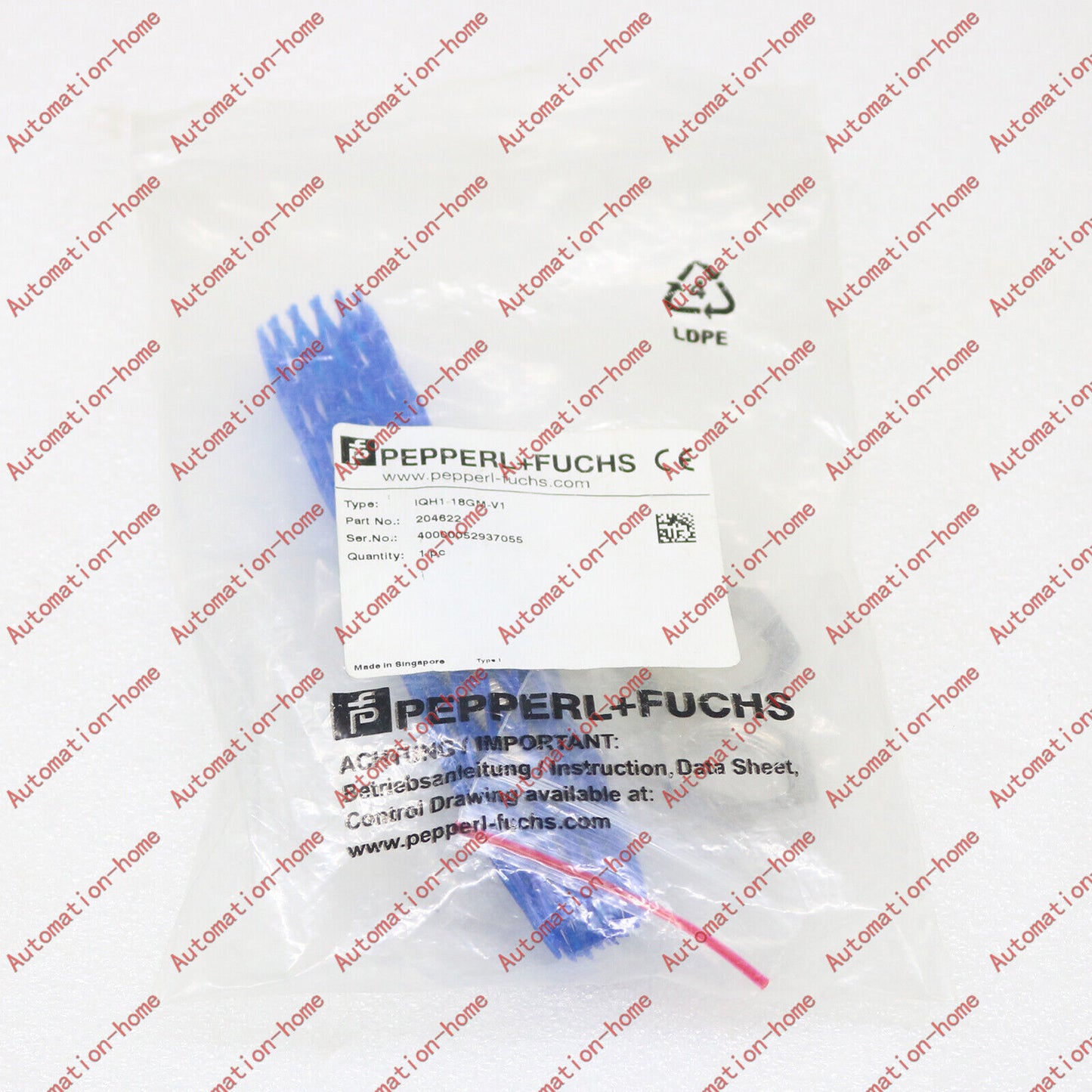 1PCS  For Pepperl+Fuchs IQH1-18GM-V1 204622 Proximity Sensor