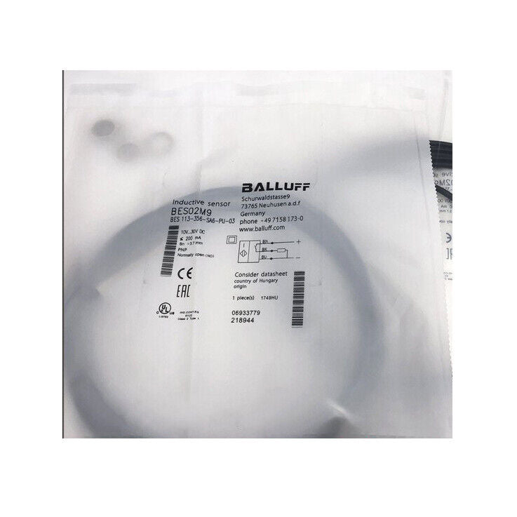 Proximity Switch BES 113-356-SA6-PU-03 - BALLUFF