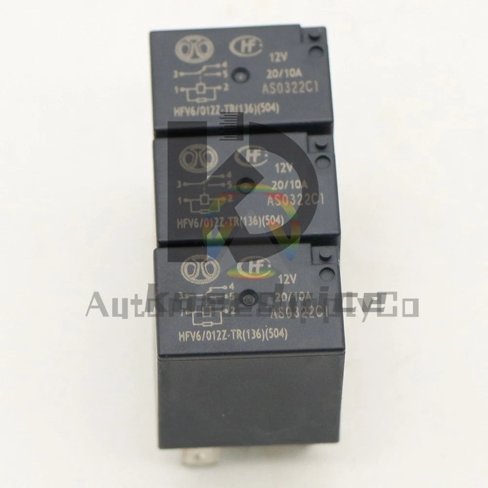 3 PCS HFV6 012ZS-TR Hongfa 20A 5-pin 12VDC Automotive Relay
