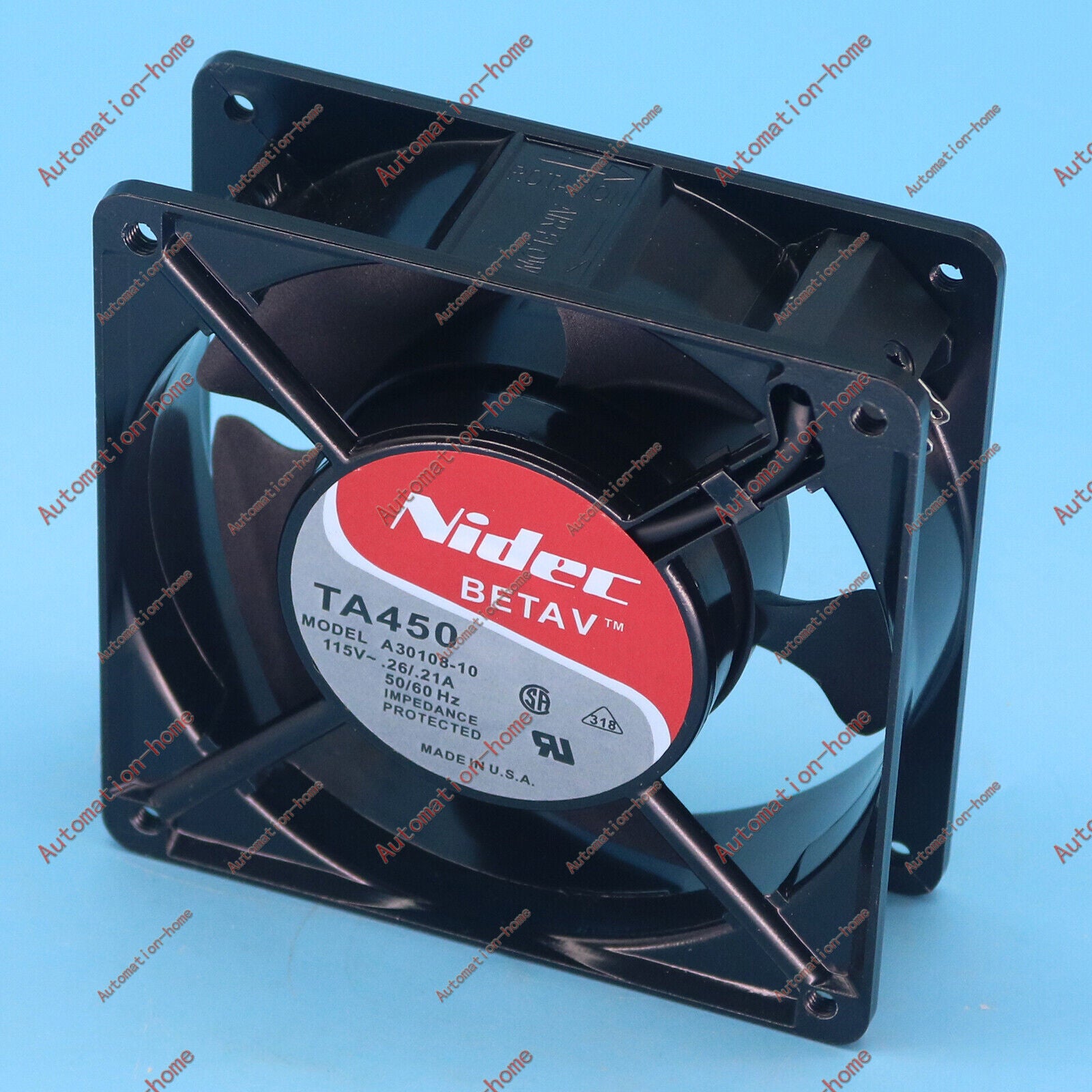 Nidec TA450 Industrial Cabinet Cooling System, 115V, 0.21A, A30108-10 - NIDEC
