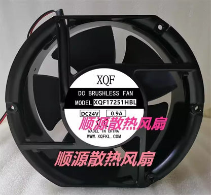 1PCS XQF17251HBL 17251 DC24V 0.90A Inverter Cooling Fan
