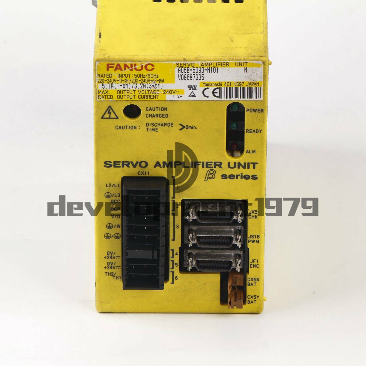 used  1PC Fanuc A06B-6093-H101 Servo Amplifier Unit