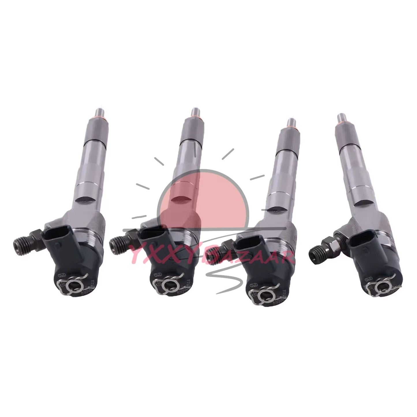 4 Fuel Injector 0445110419 0986435213 71795163 for Fiat Alfa Romeo Opel Jeep 2.0