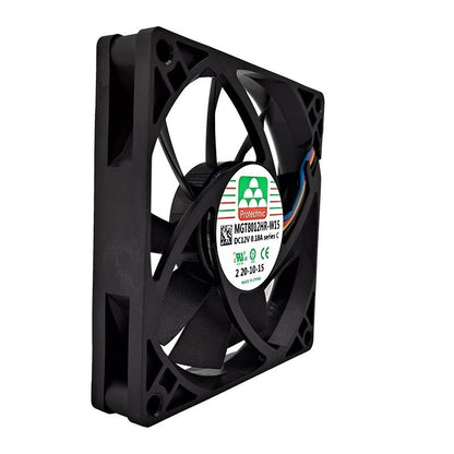 Protechnic MGT8012HR-W15 DC12V 0.18A 8015 4-Wire DC Cooling Fan