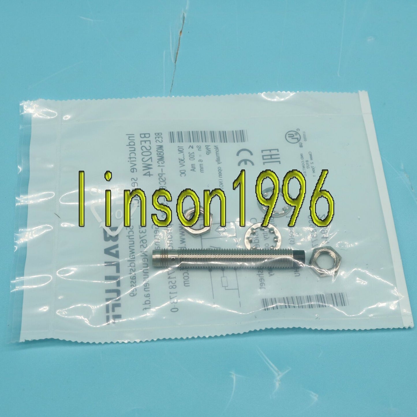 new one balluff proximity switch besh08mg1-ppsc60f-s49g - BALLUFF