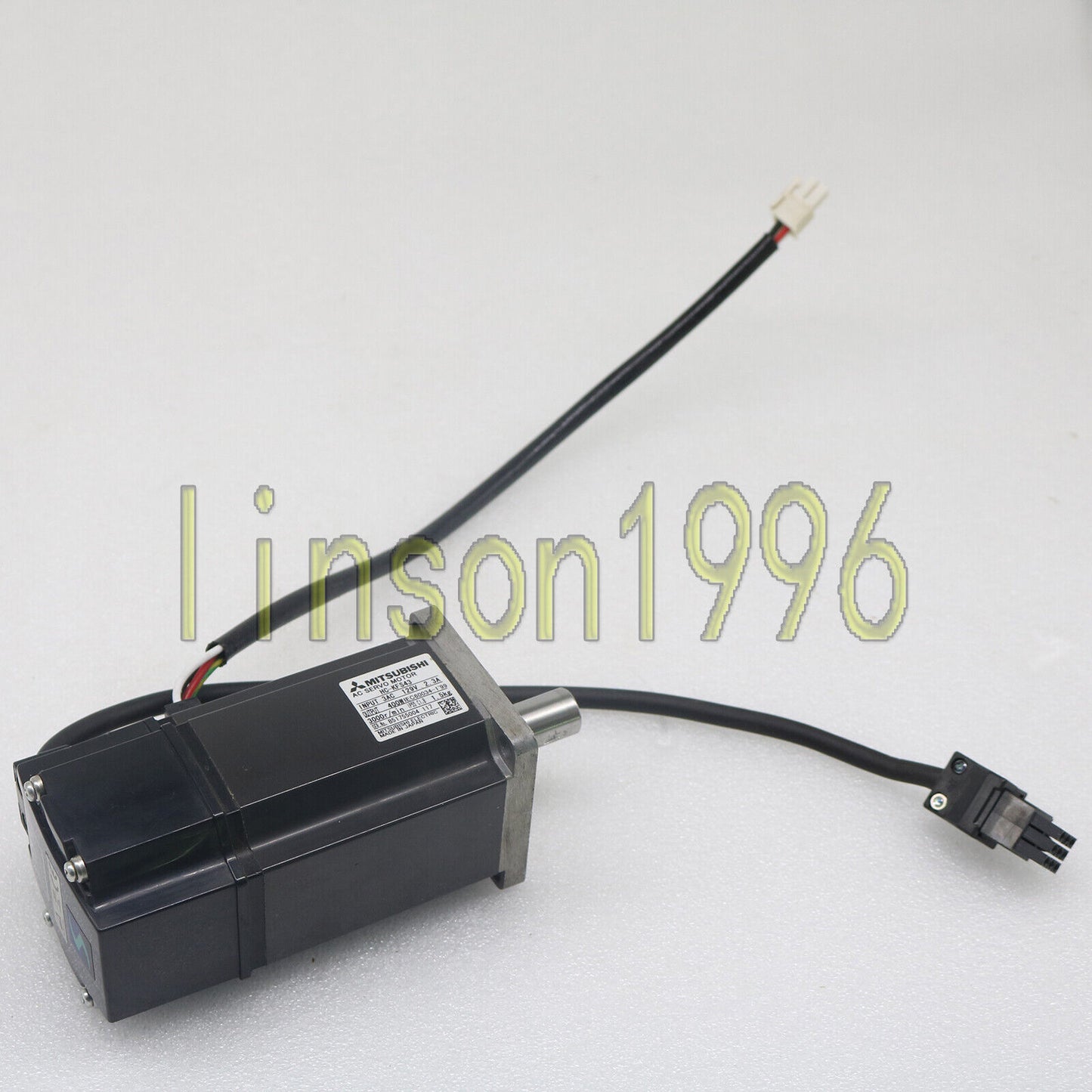 used ONE HC-KFS43 AC Servo Motor Mitsubishi - MITSUBISHI