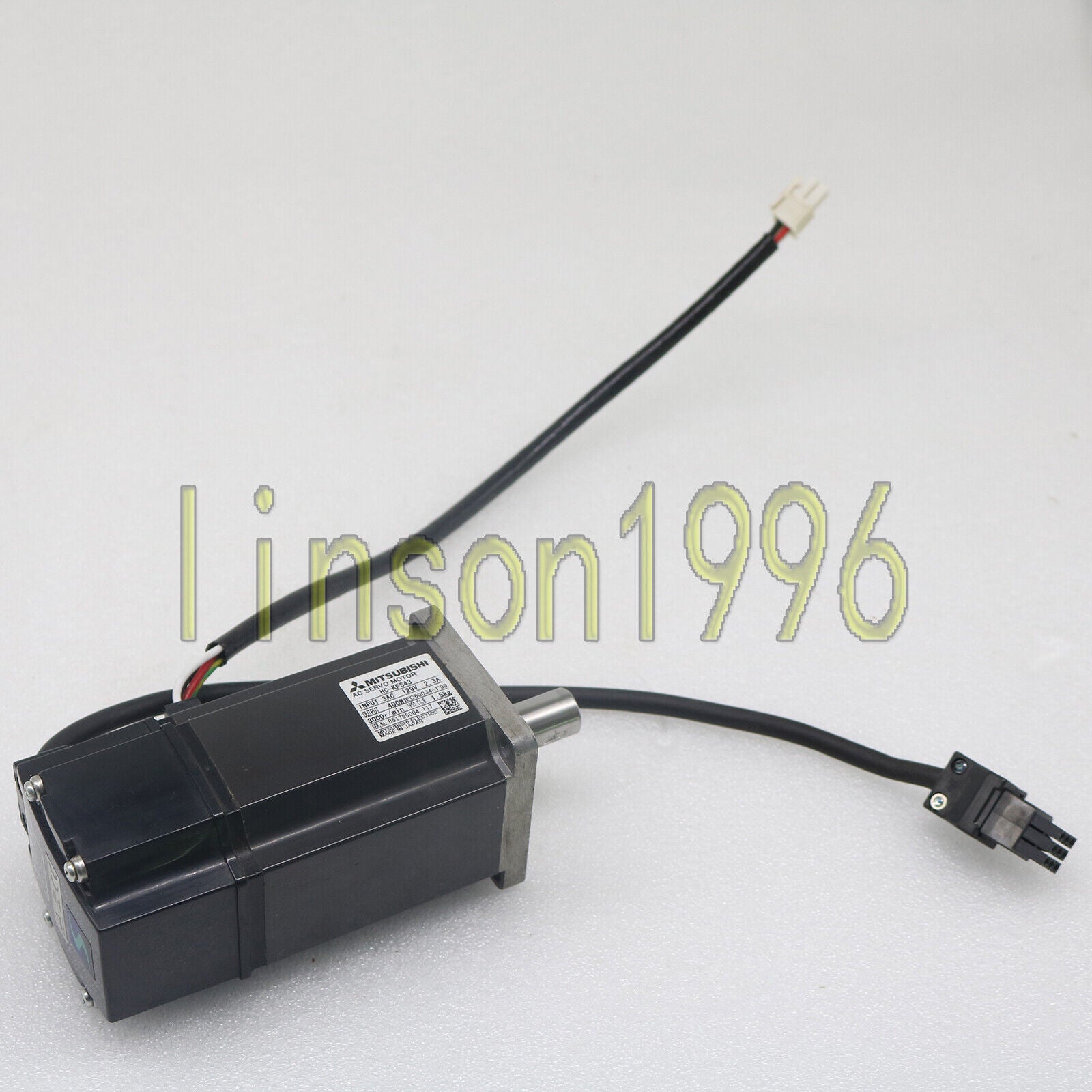 used ONE HC-KFS43 AC Servo Motor Mitsubishi - MITSUBISHI