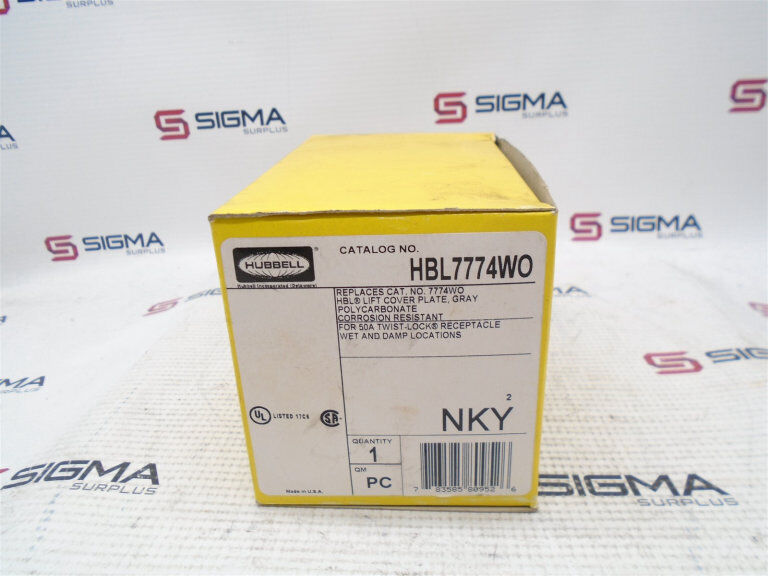 HUBBELL HBL7774WO receptacle - HUBBELL