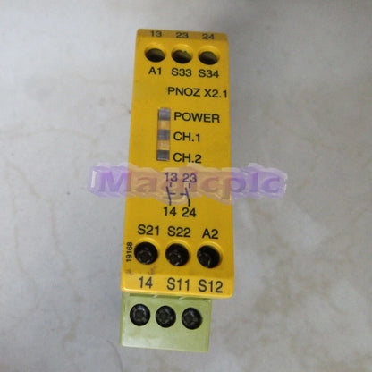 24VAC/DC for pilz 774306 PNOZ X2.1 Safety Relay Quality assurance PNOZX2.1~