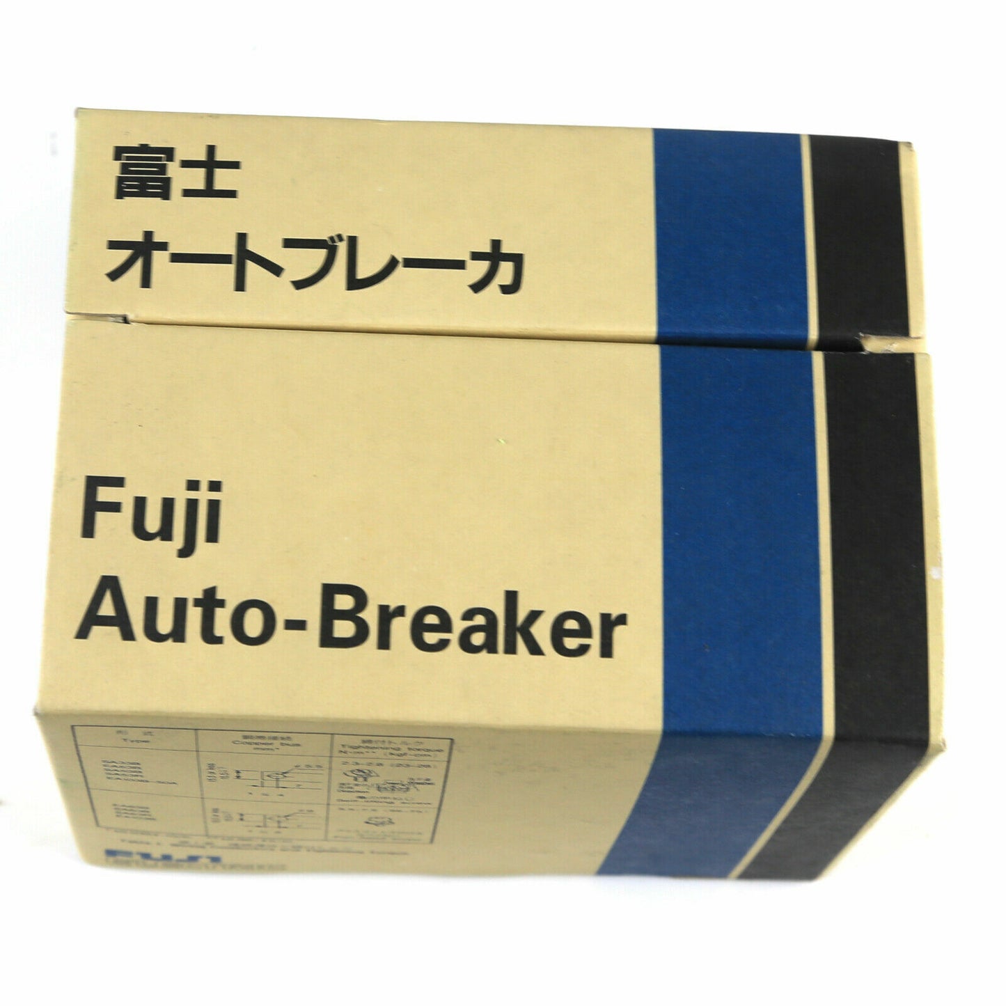 NEW FUJI EA103B 3P 60A Circuit Breaker with 600/600 V AC 100 A 60 A 100 ms 1000 C - FUJ ELECTRIC