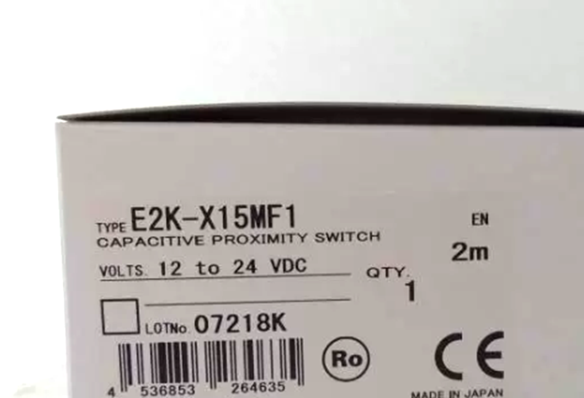 Omron E2K-X15MF1 Capacitive/Inductive Proximity Sensors Switch - OMRON