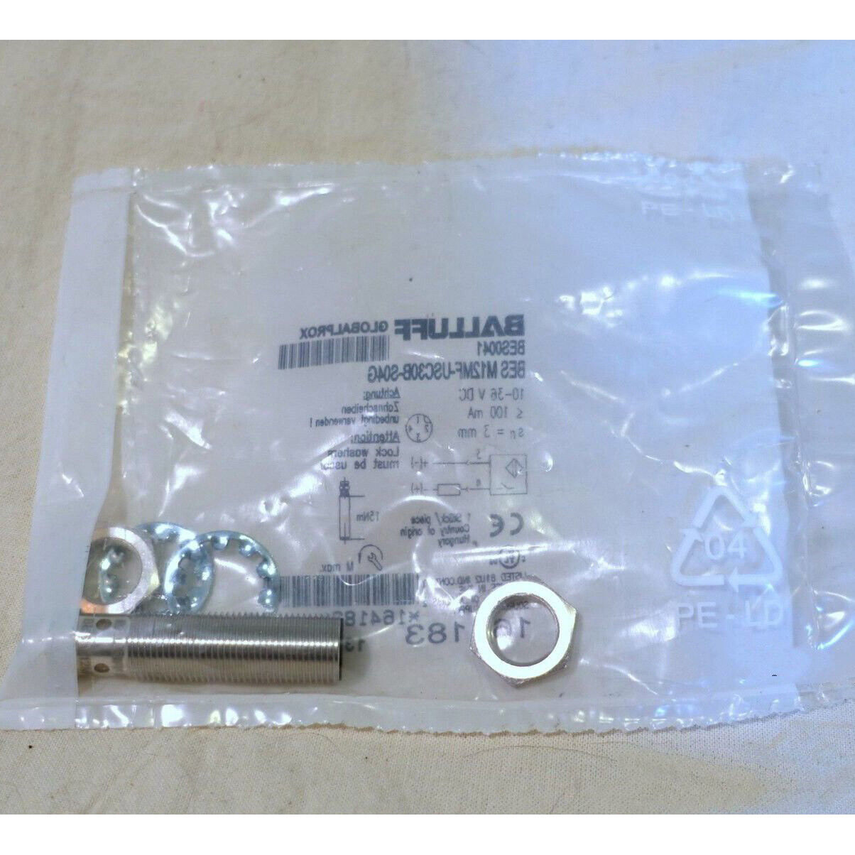 Proximity Sensor BES M12MF-USC30B-S04G Fast - BALLUFF