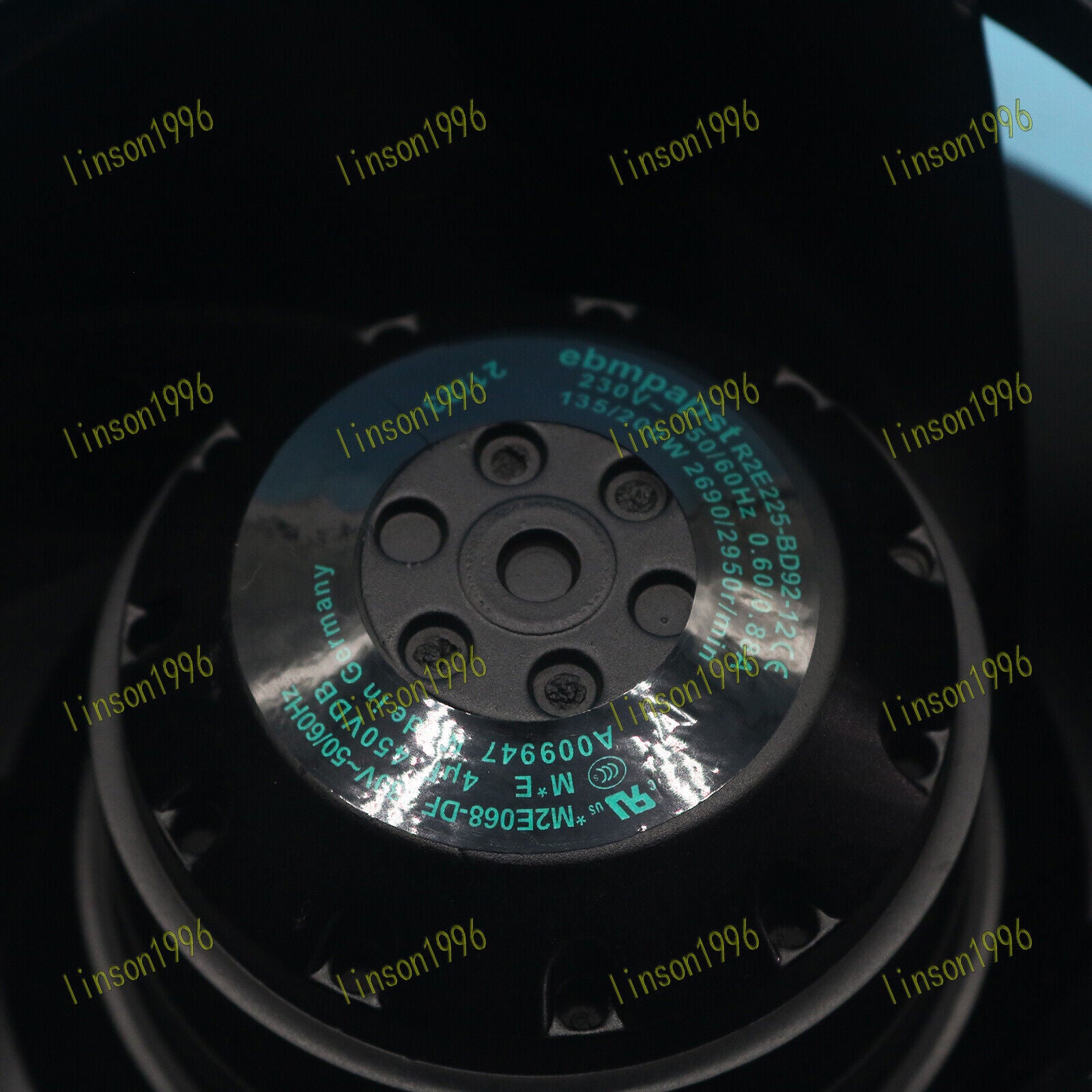 M2E068-DF centrifugal fan 230V 50/60Hz - BRAND