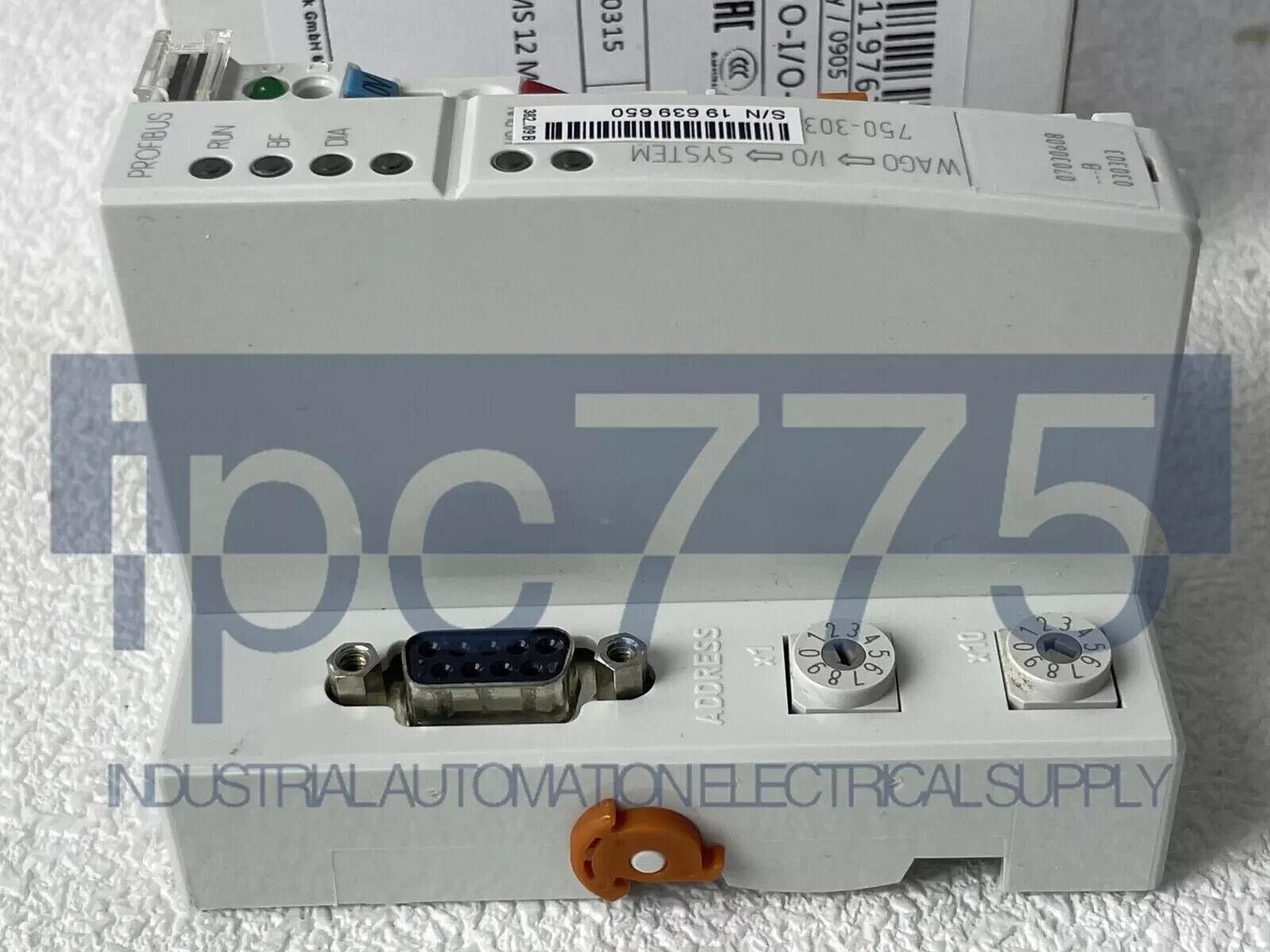 new 1PCS  WAGO 750-303 PROFIBUS DP/FMS FIELDBUS COUPLER PLC