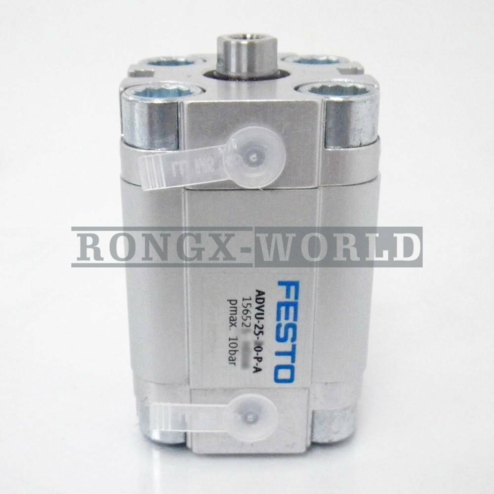 FESTO 156523 ADVU Cylinder, 25mm Bore, 10mm Rod, 1PC Set - FESTO