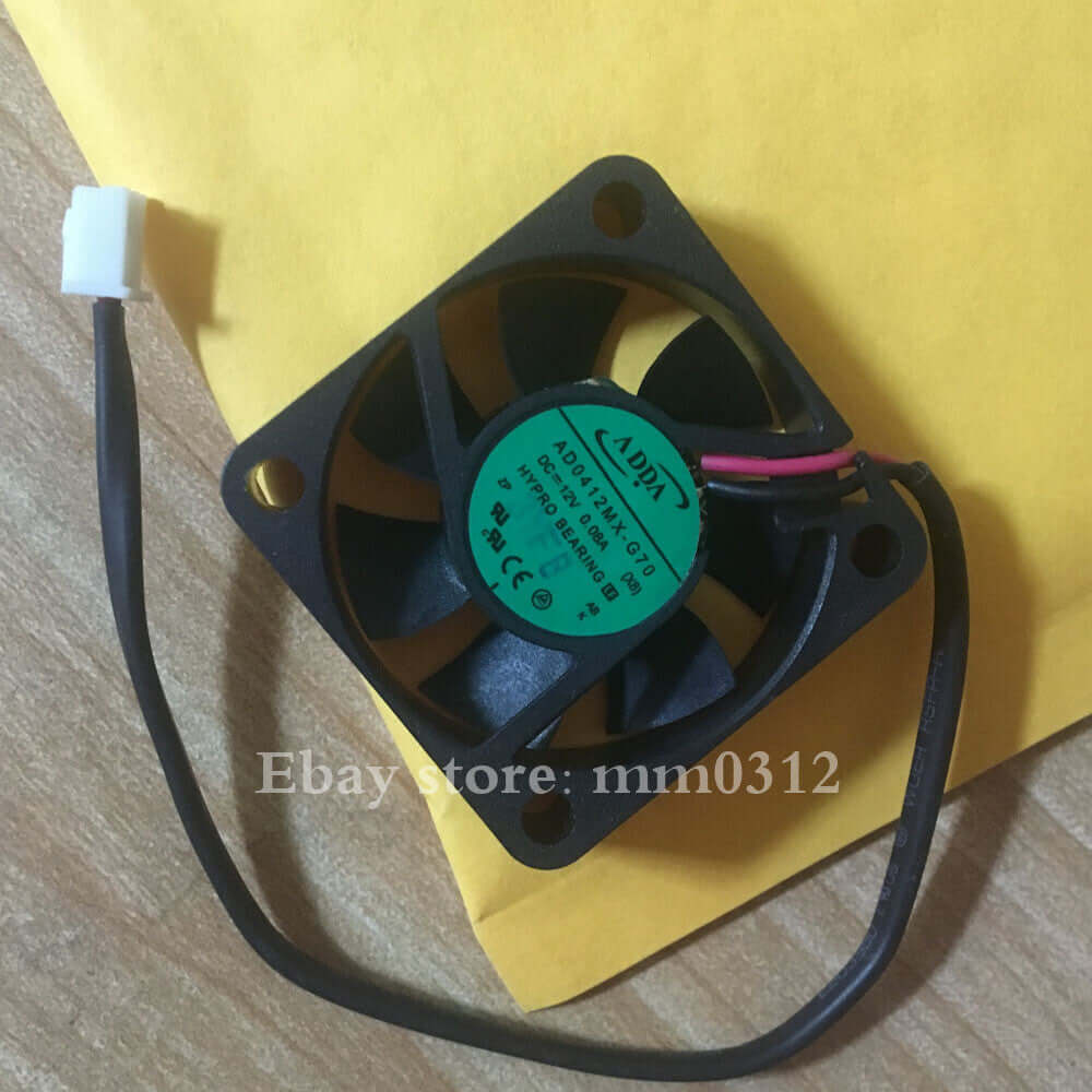 new 1pcs ADDA AD0412MX-G70 DC12V 0.08A 4010 Silent Cooling Fan 2pin
