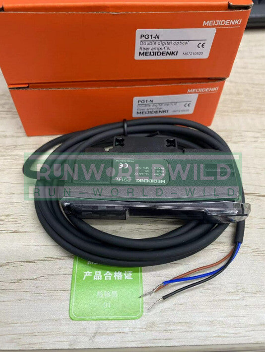 1PCS For MEIJIDENKI PG1-N Dual Digital Display Fiber Amplifier