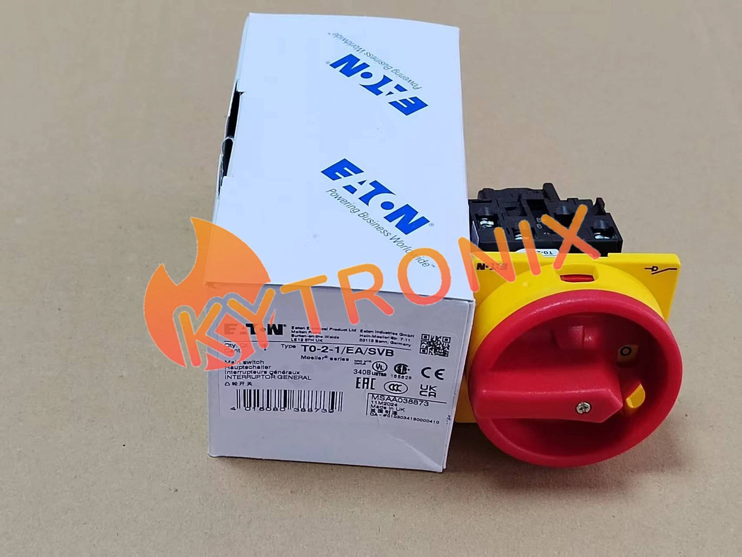 1PC EATON MOLELLER T0-2-1/EA/SVB Fast Shipping