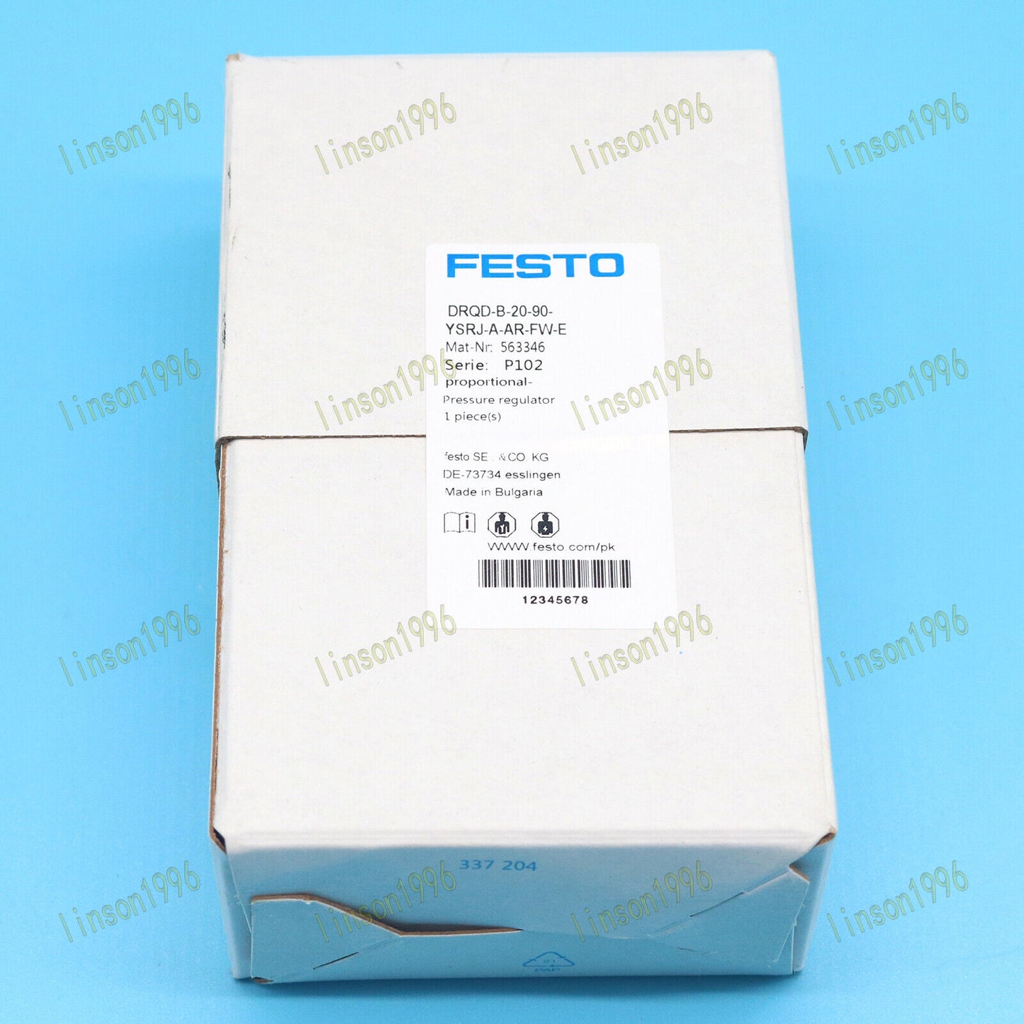 new FESTO DRQD-B-20-90-YSRJ-A-AR-FW-E Swing Cylinder - FESTO