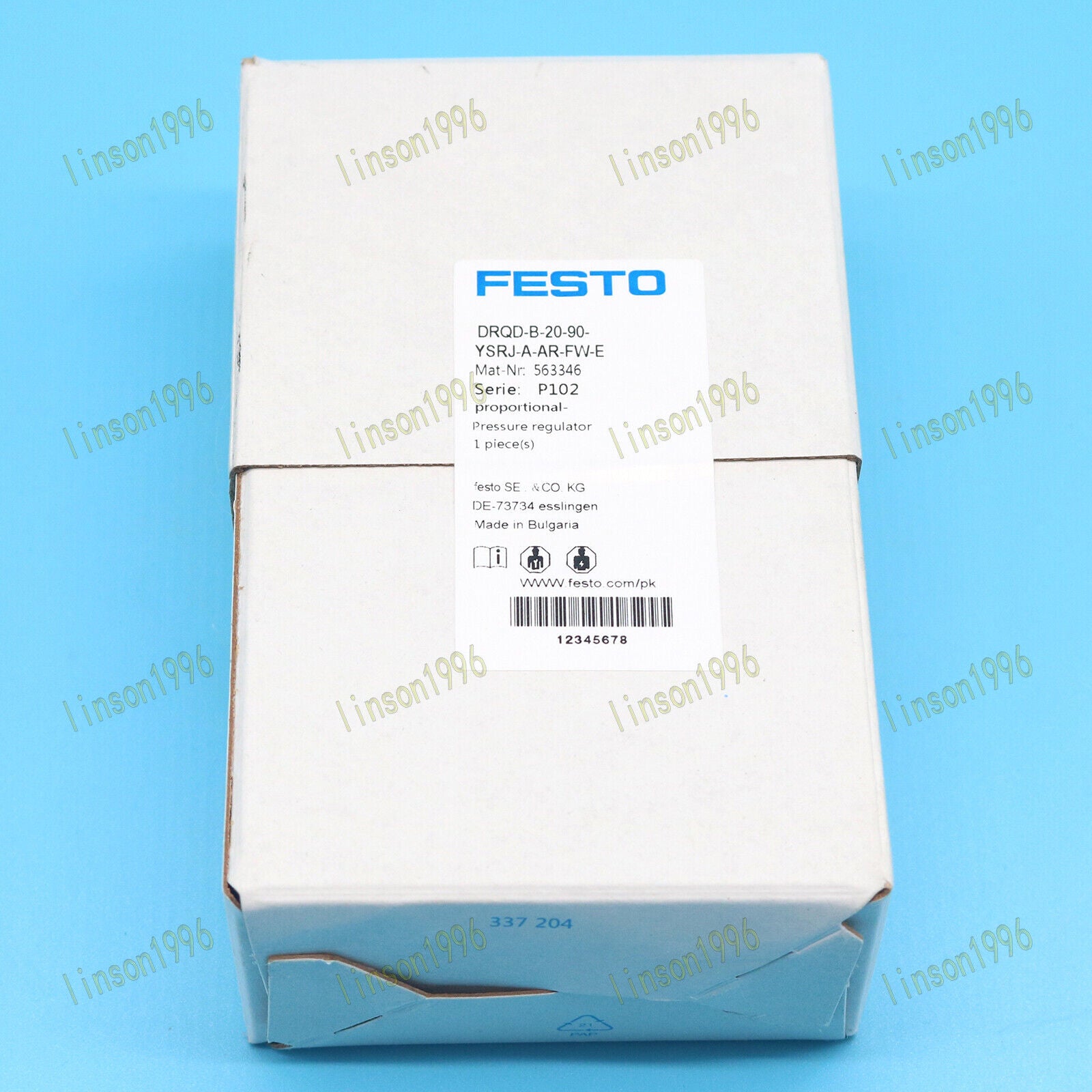 new FESTO DRQD-B-20-90-YSRJ-A-AR-FW-E Swing Cylinder - FESTO