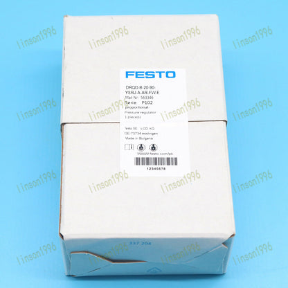 new FESTO DRQD-B-20-90-YSRJ-A-AR-FW-E Swing Cylinder - FESTO