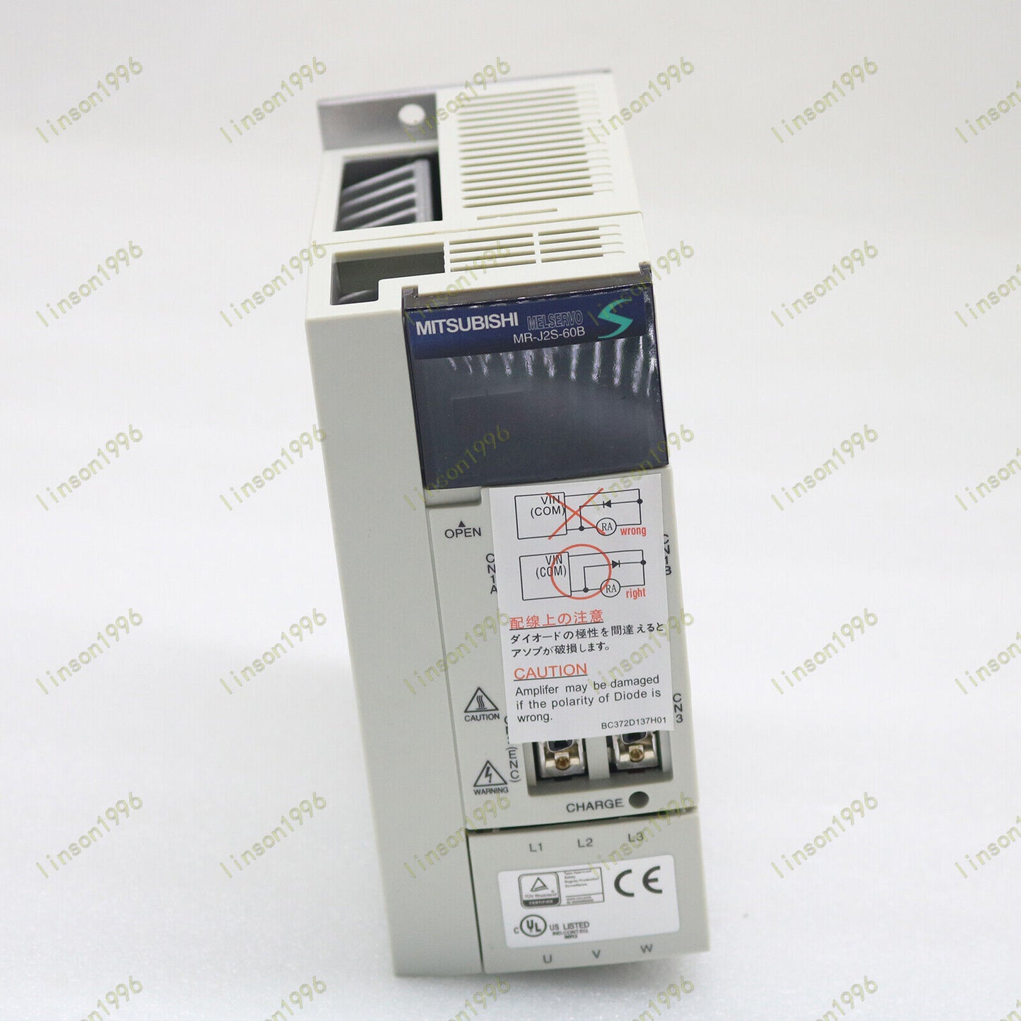 Mitsubishi MR-J2S-60B AC Servo Amplifier Drive - MITSUBISHI