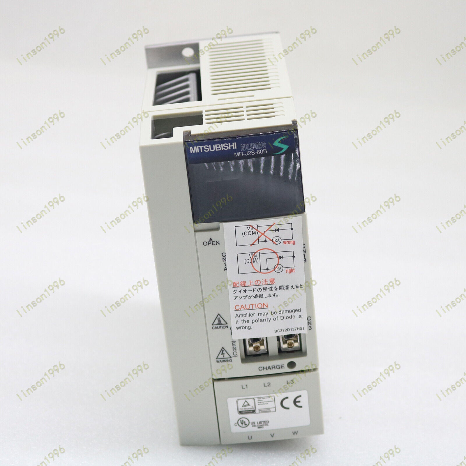 Mitsubishi MR-J2S-60B AC Servo Amplifier Drive - MITSUBISHI