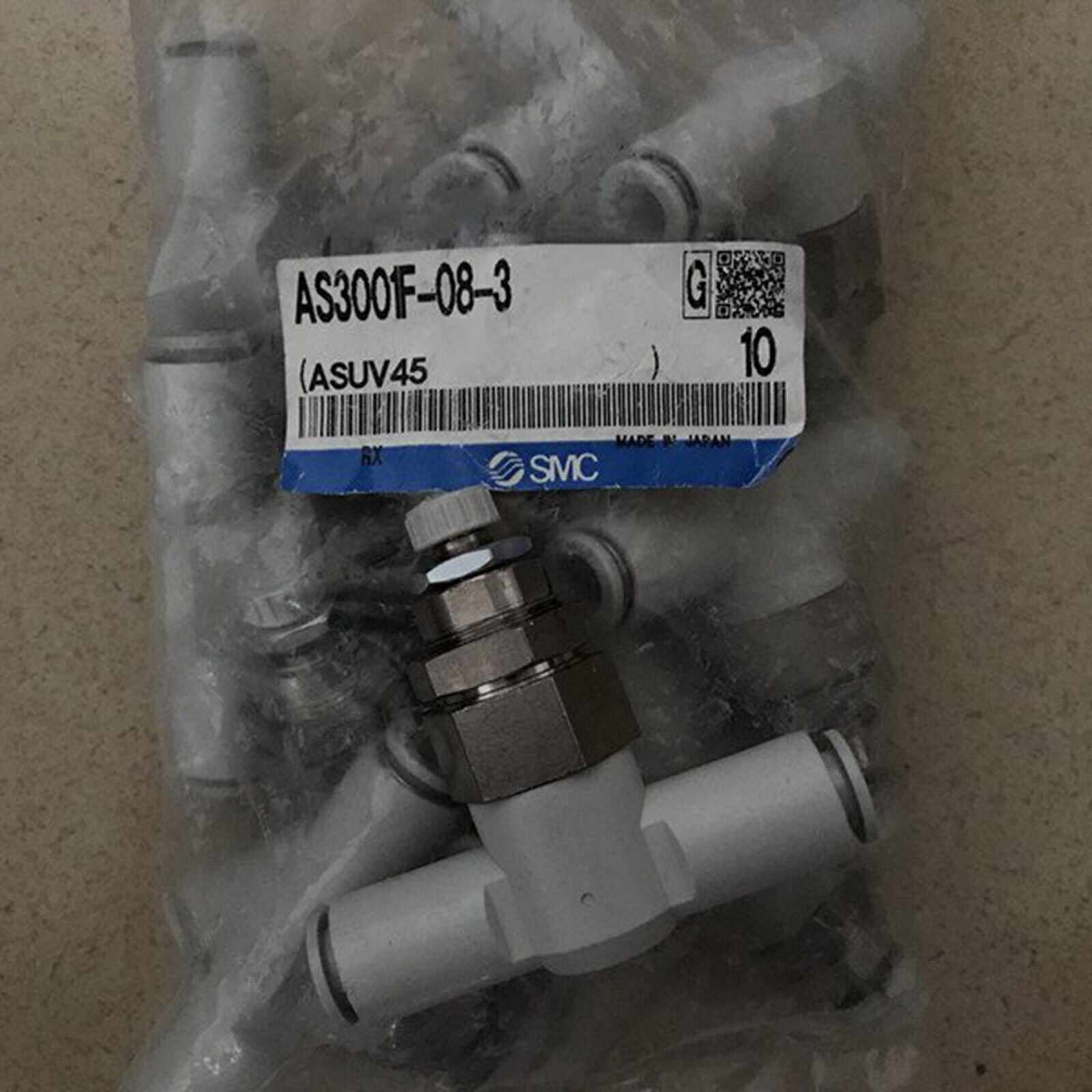 10-Pack SMC AS3001F-08-3 Control Valve - SMC