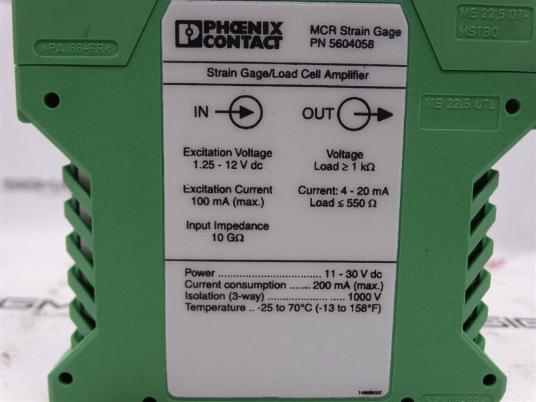 Phoenix Contact MCR-SGA-4/6-DC Signal Conditioner - PHOENIX CONTACT