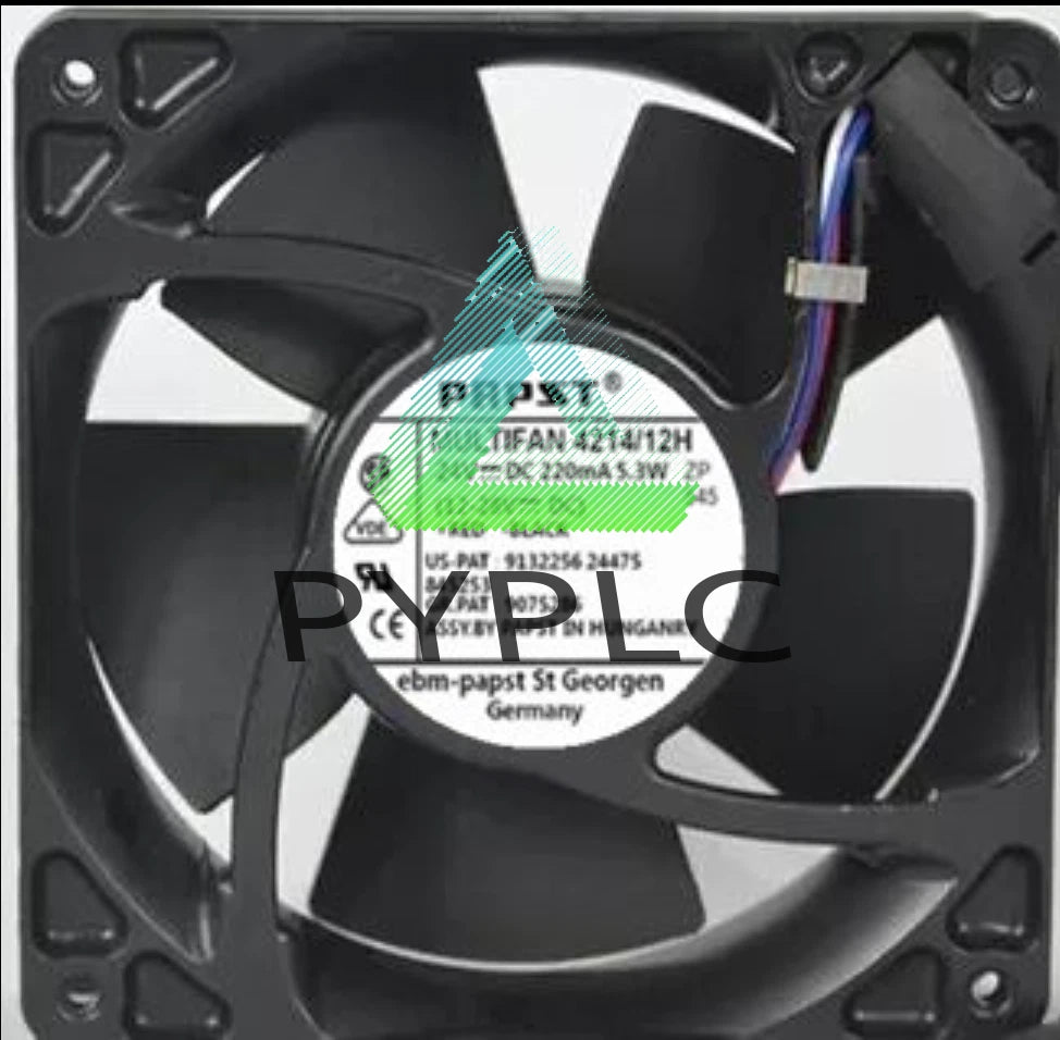 1Pcs PAPST 4214/12H 24V 5.3W 12CM fan for free shipping