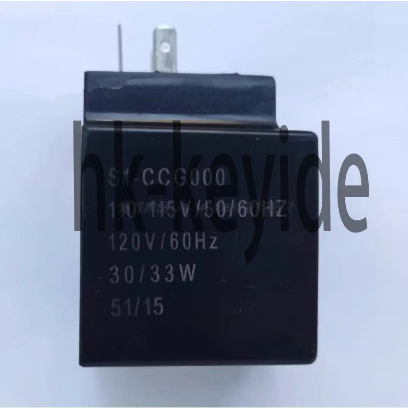 1PCS FIT FOR S1-CCG000 Solenoid Valve Coil 110-115V/50Hz 120V/60Hz 30-33W