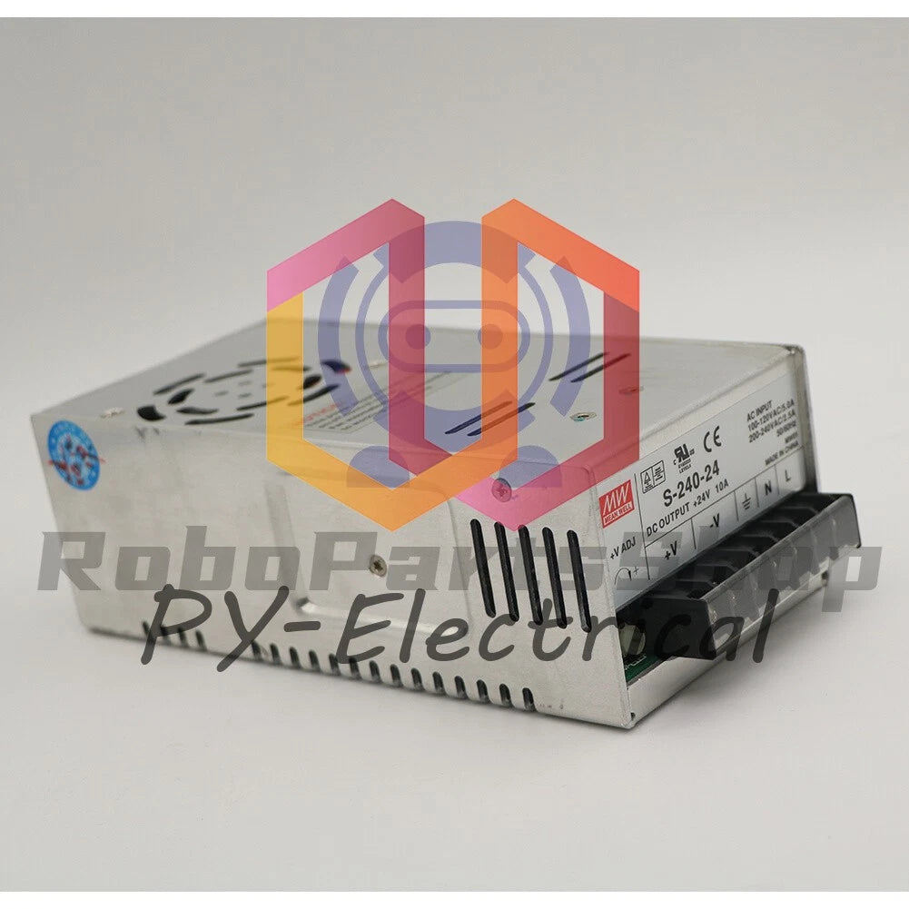 1pcs Mean Well S-240-24 Power Supply 100-120AC 0386