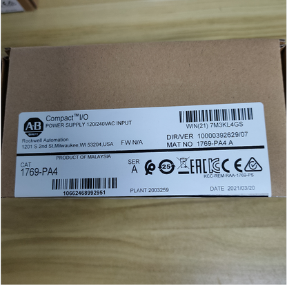 New Factory Sealed AB 1769-PA4 Power Supply - COMPACTLOGIX