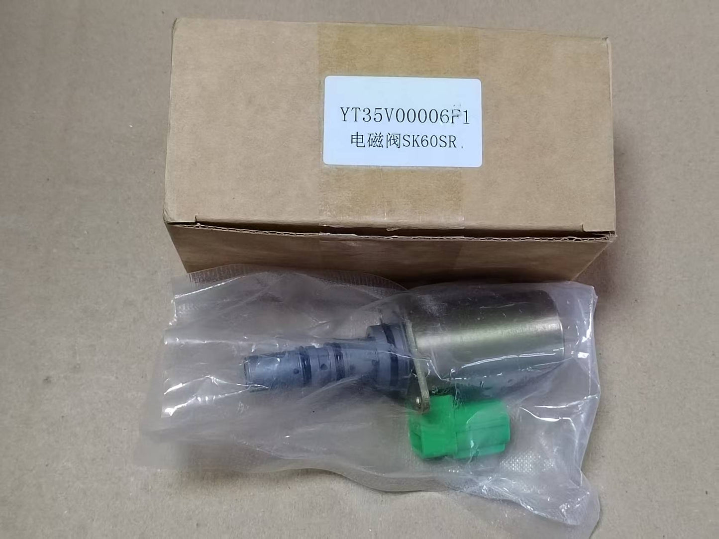 new 1Pcs YT35V00006F1 Solenoid Valve Fit For Kobelco