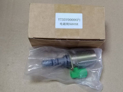 new 1Pcs YT35V00006F1 Solenoid Valve Fit For Kobelco