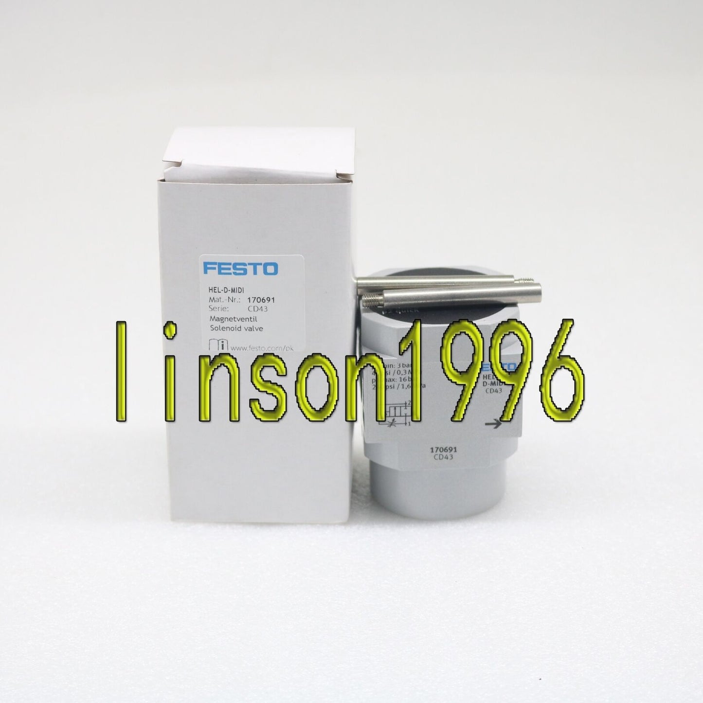 FESTO Solenoid Valve HEL-D-MIDI 170691 - FESTO