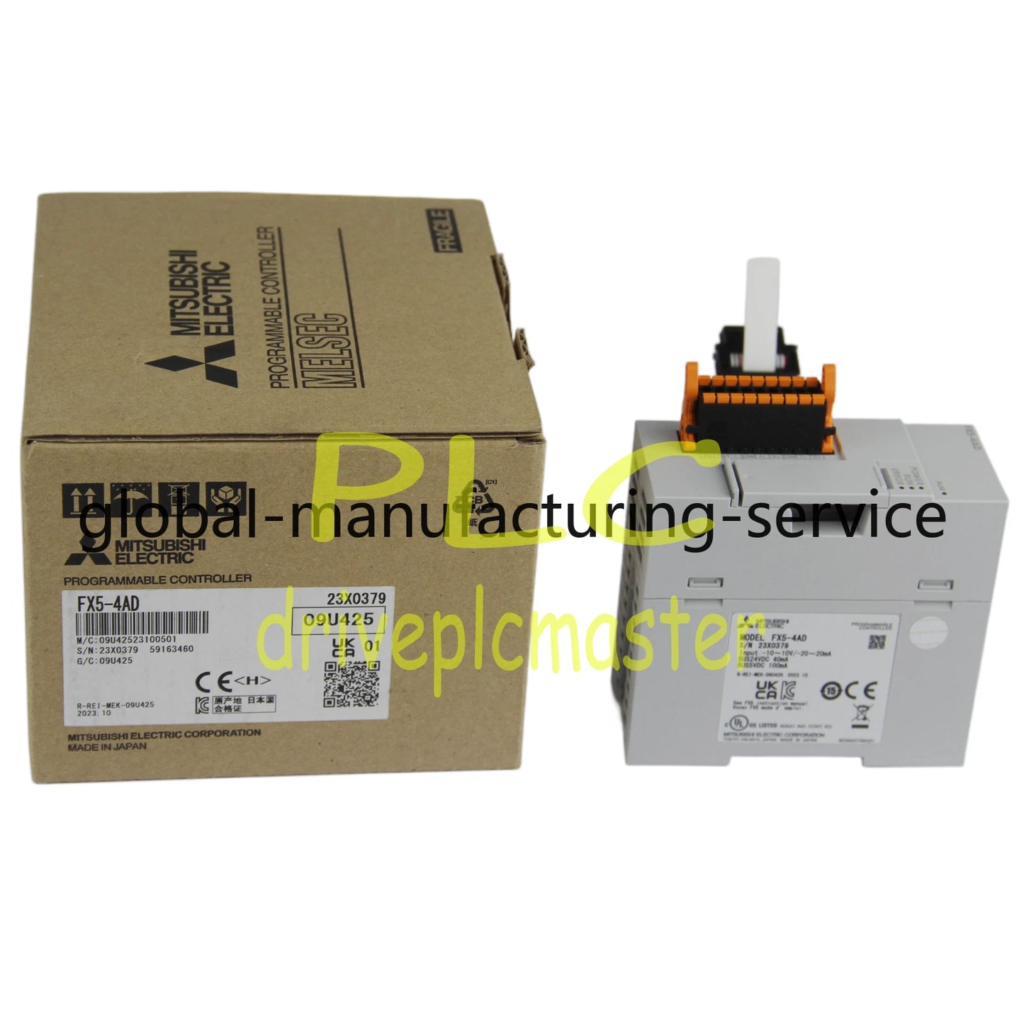 1PC Mitsubishi FX5-4AD PLC Module FX54AD #dr