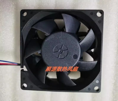 1PCS EFC-08H24D-AR01 8038 DC24V 0.50A 8CM 3-Wire Cooling Fan