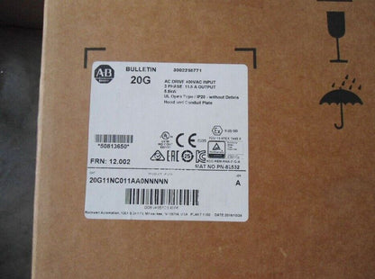 Allen-Bradley 755AC PowerFlex Drive Air Cooled Sealed Enclosed - ALLEN-BRADLEY