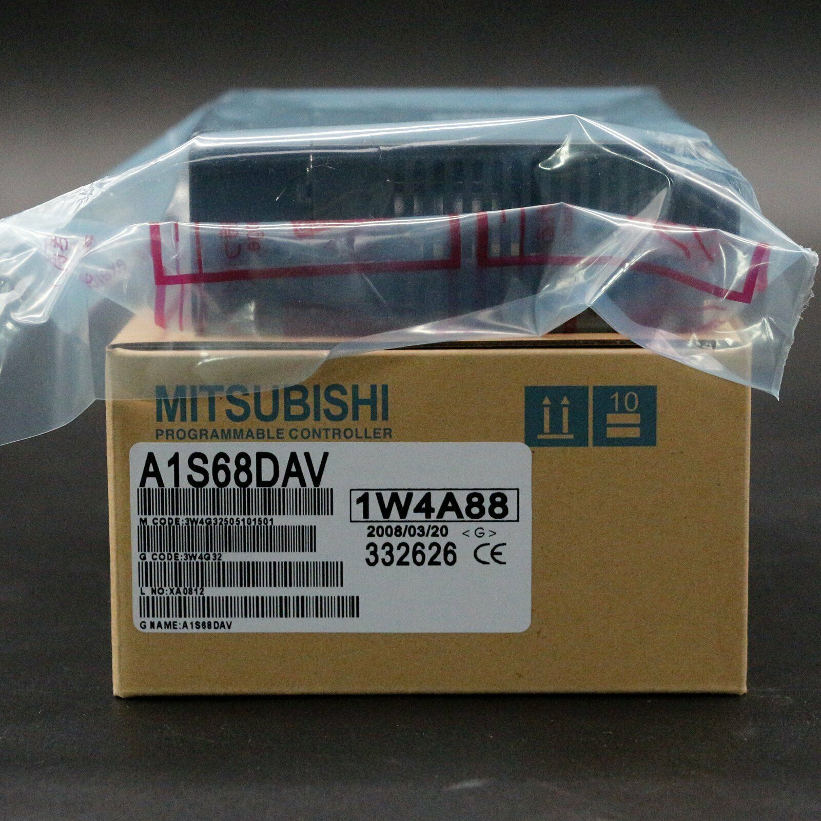 Mitsubishi A1S68DAV Digital-Analog Converter Module One Year - MITSUBISHI