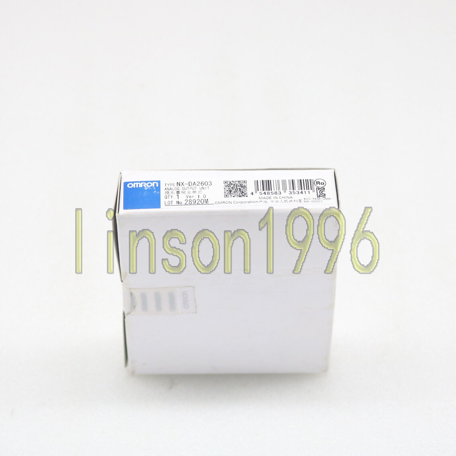 OMRON NX-DA2603 Analog Output Unit - OMRON