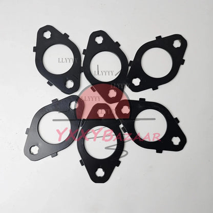 6x Diesel Exhaust Manifold Gasket Set FOR 98-15 Dodge Cummins 5.9L 24V ISB Turbo