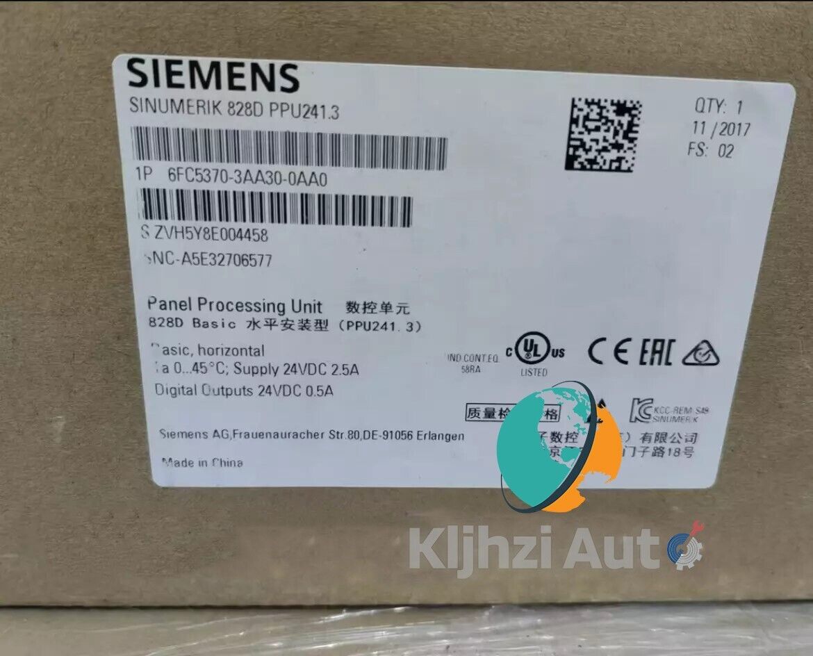 new CNC System 6FC5370-3AA30-0AA0 Panel Processing Unit In - BAUER