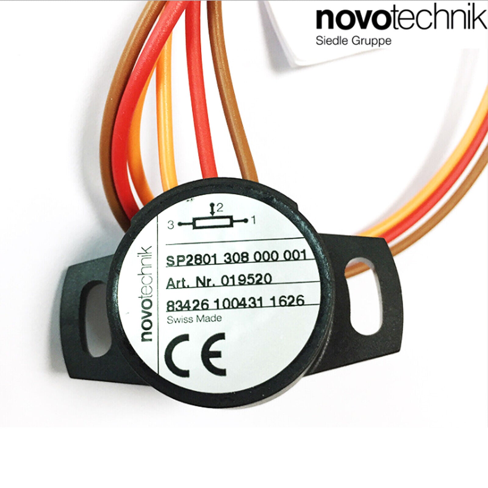 NOVOTECHNIK SP-2831-308-000-001 Rotary Sensor Potentiometer NOVOTECHNIK