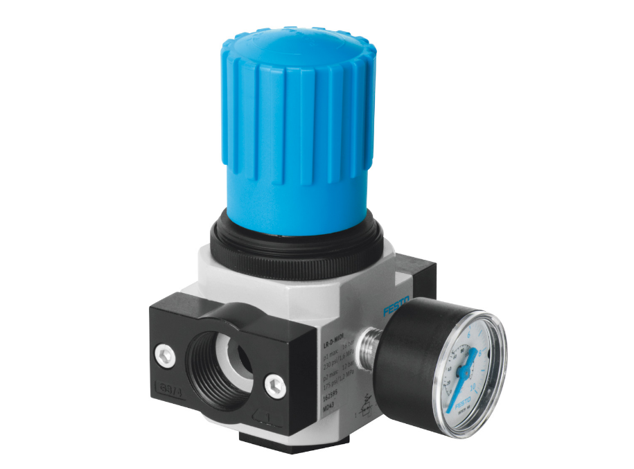 FESTO LR-1/4-D-I-MINI Pressure Regulator - FESTO