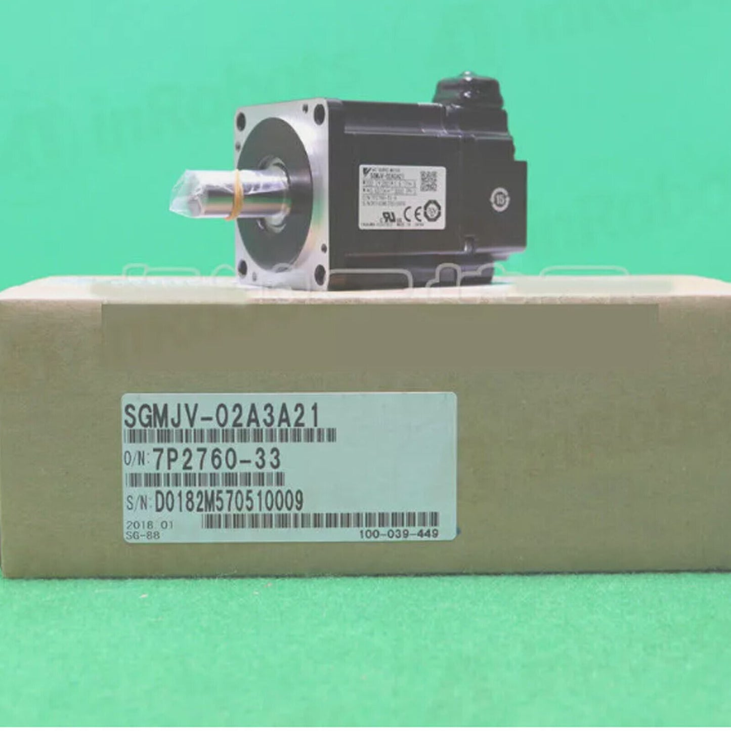 new 1pcs ones Yaskawa servo motor SGMJV-02A3A21 IN BOX - YASKAWA