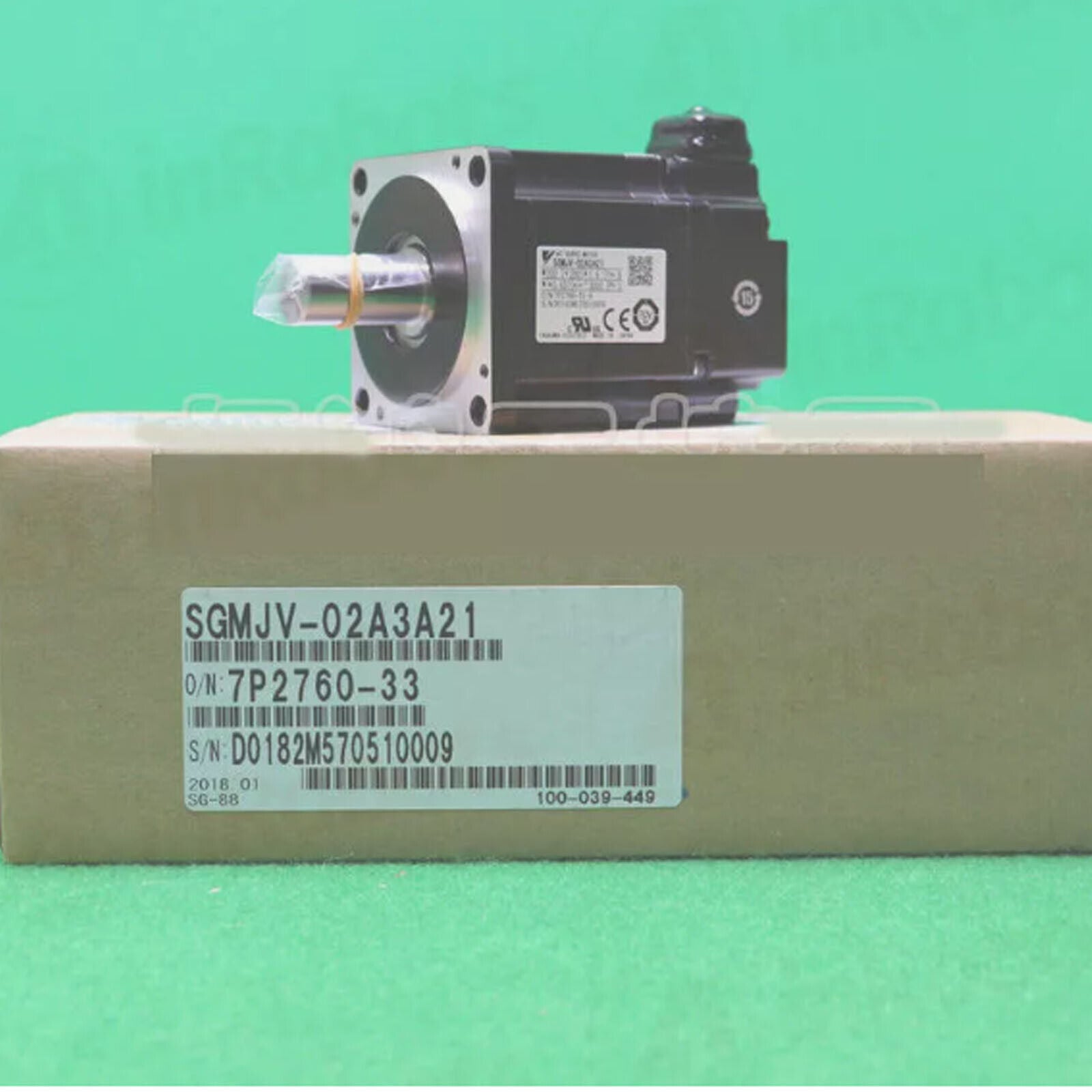 new 1pcs ones Yaskawa servo motor SGMJV-02A3A21 IN BOX - YASKAWA