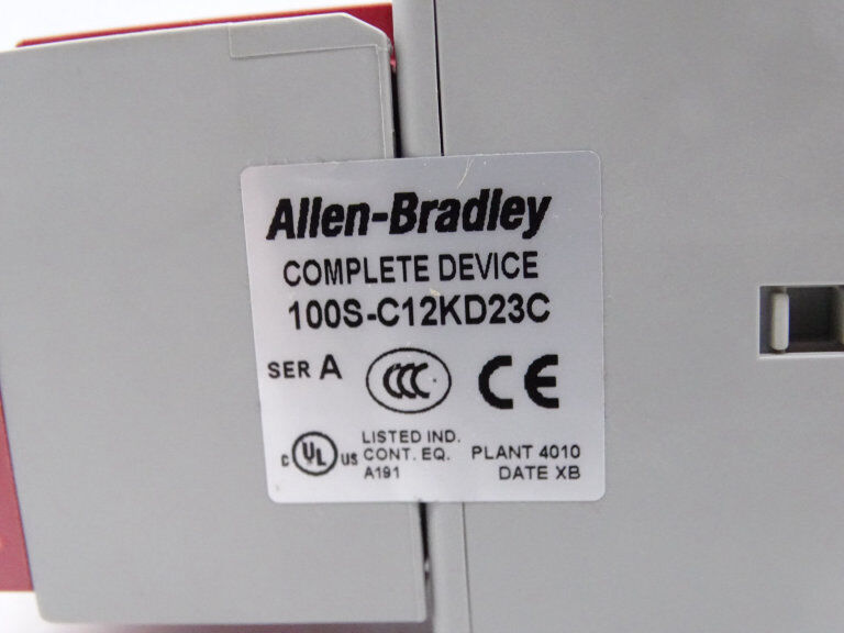 [Allen Bradley 100S-C12KD23C Contactor] - ALLEN BRADLEY