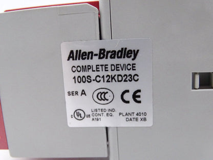 [Allen Bradley 100S-C12KD23C Contactor] - ALLEN BRADLEY